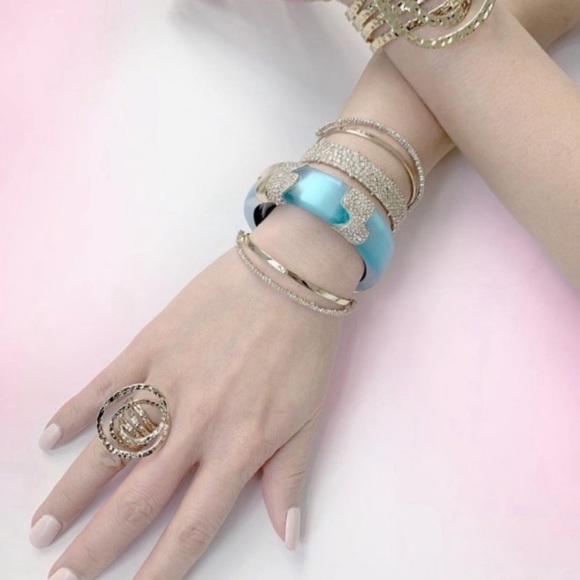 Artsy Edgy Classic Timeless Master Jeweler Alexis Bittar Vintage Modern Edgy - Picture 7 of 15